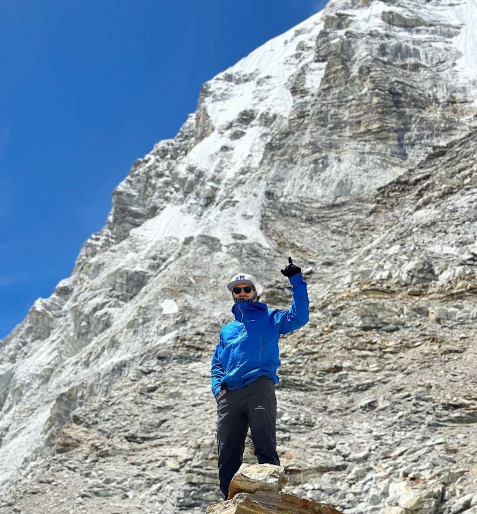 Daniel Paul Paterson and Mount Everest