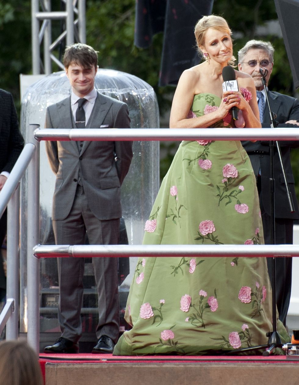 Daniel Radcliffe JK Rowling