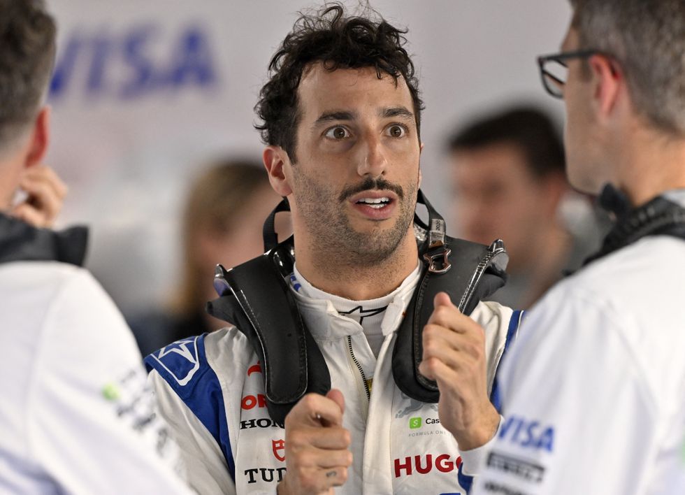 Daniel Ricciardo has not finished ahead of Yuki Tsunoda since the first race