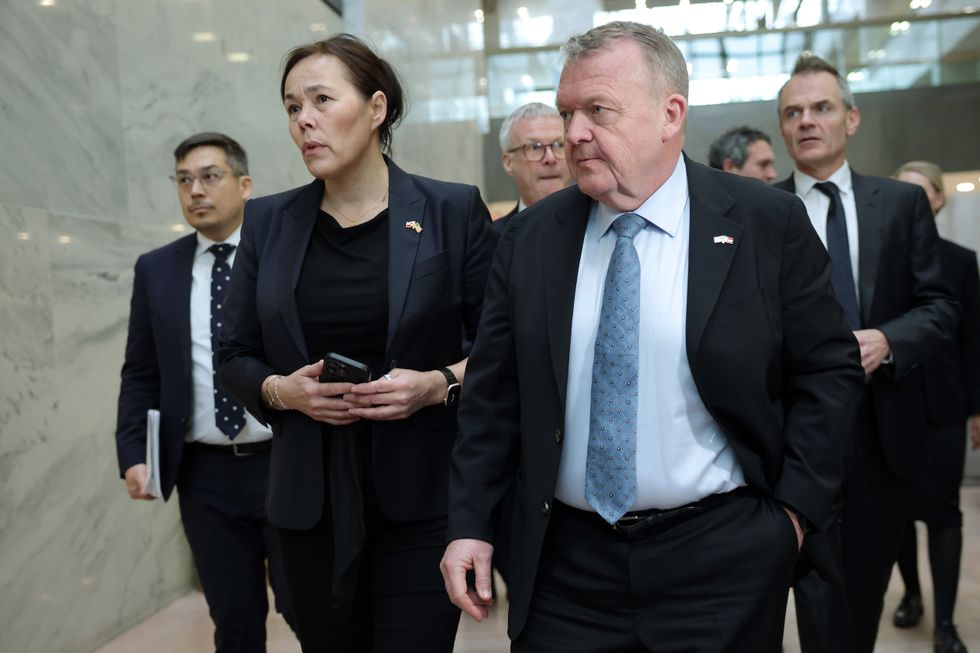 Danish and Greenlandic officials attend meeting at the White House