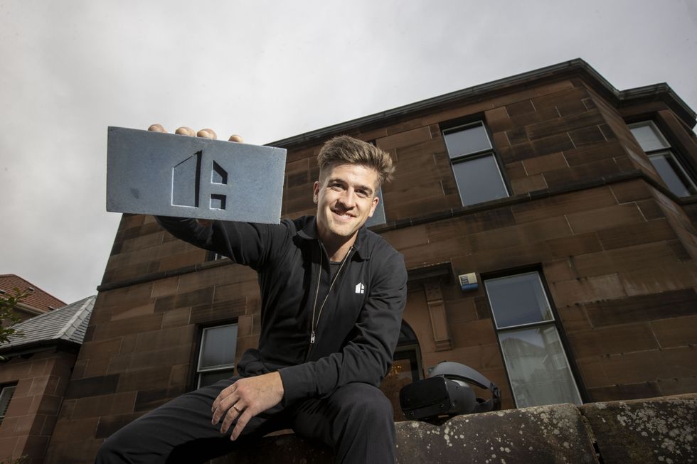 Danny Campbell who founded the home architecture firm Hoko in Glasgow in 2019