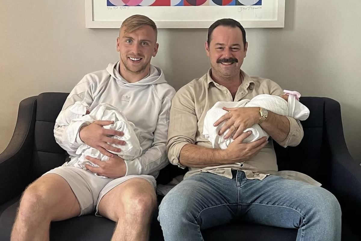 Danny Dyer and Jarrod Bowen