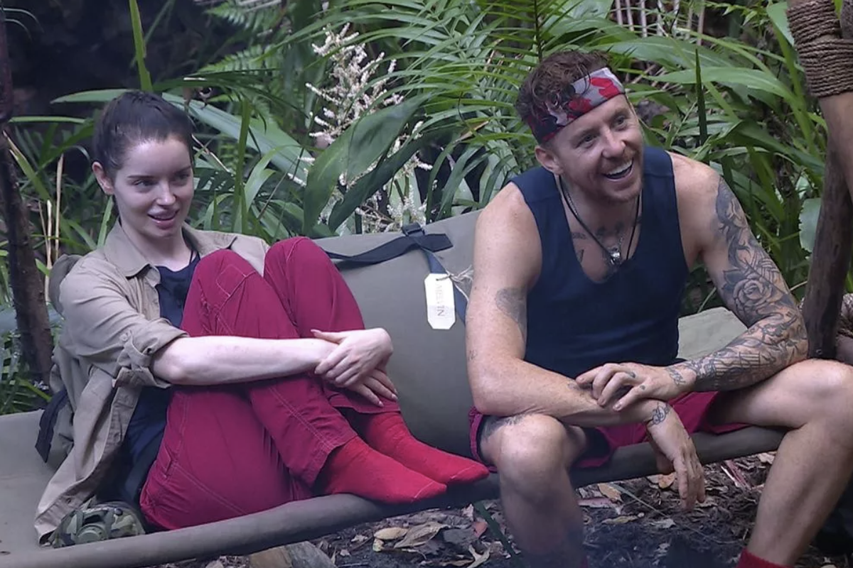 Danny Jones and Maura Higgins