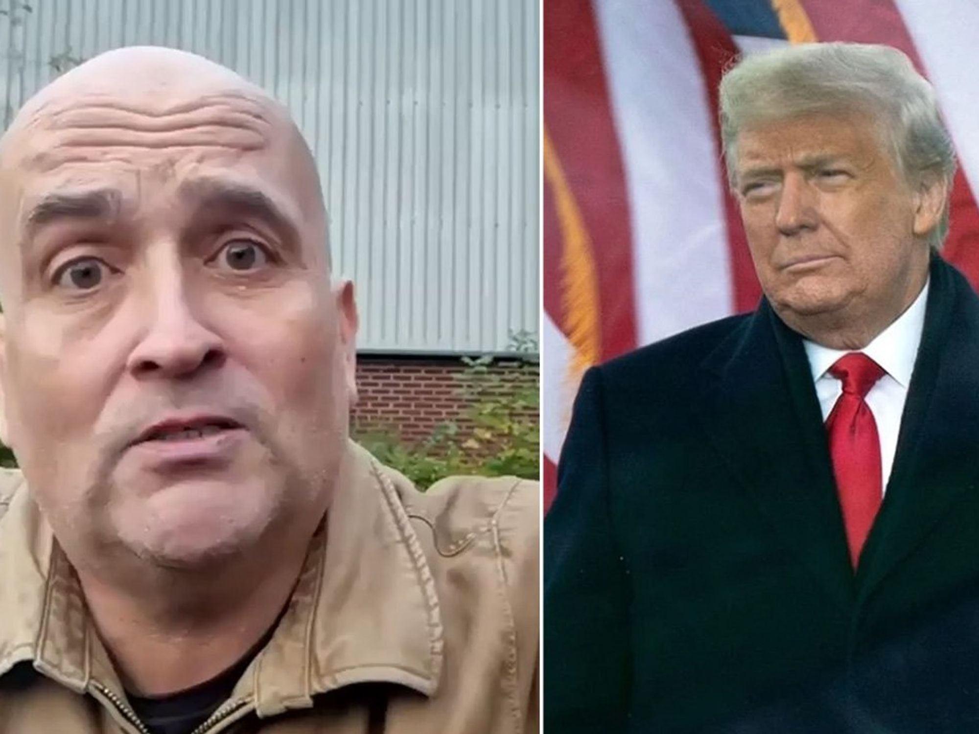 Danny Kelly, Donald Trump