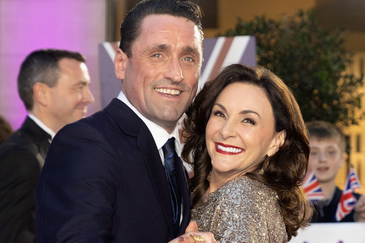 Danny Taylor and Shirley Ballas