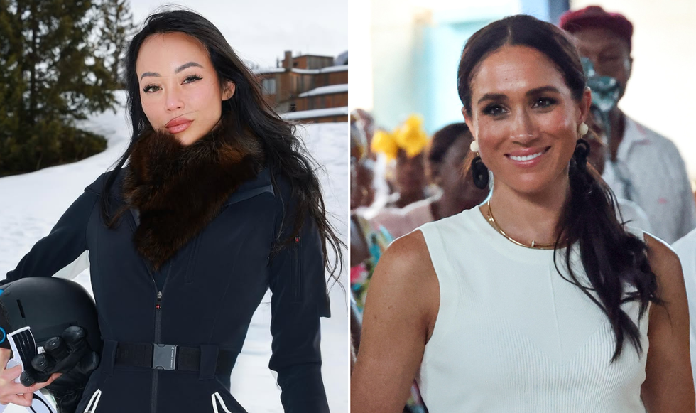Dara Huang and Meghan Markle