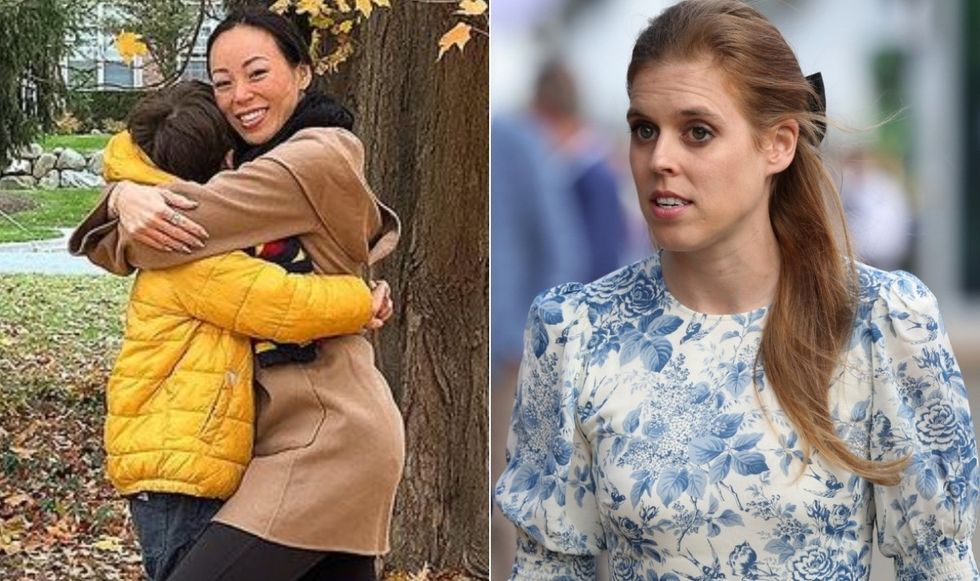 Dara Huang and Princess Beatrice