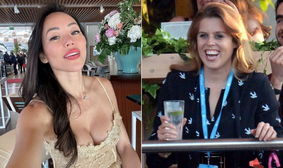 Dara Huang and Princess Beatrice