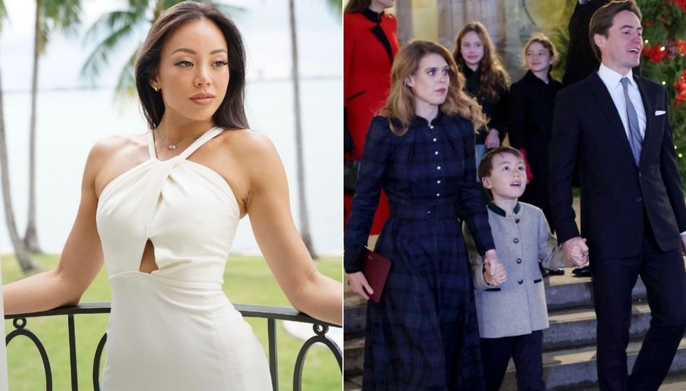 Dara Huang and Princess Beatrice