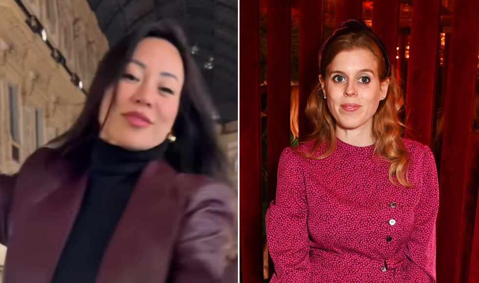 Dara Huang and Princess Beatrice