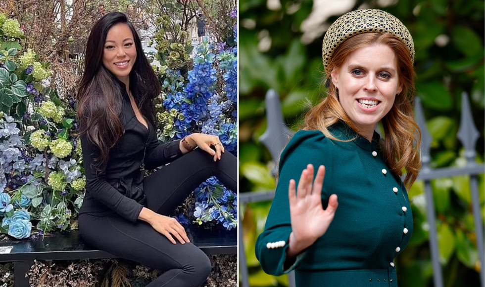 Dara Huang and Princess Beatrice