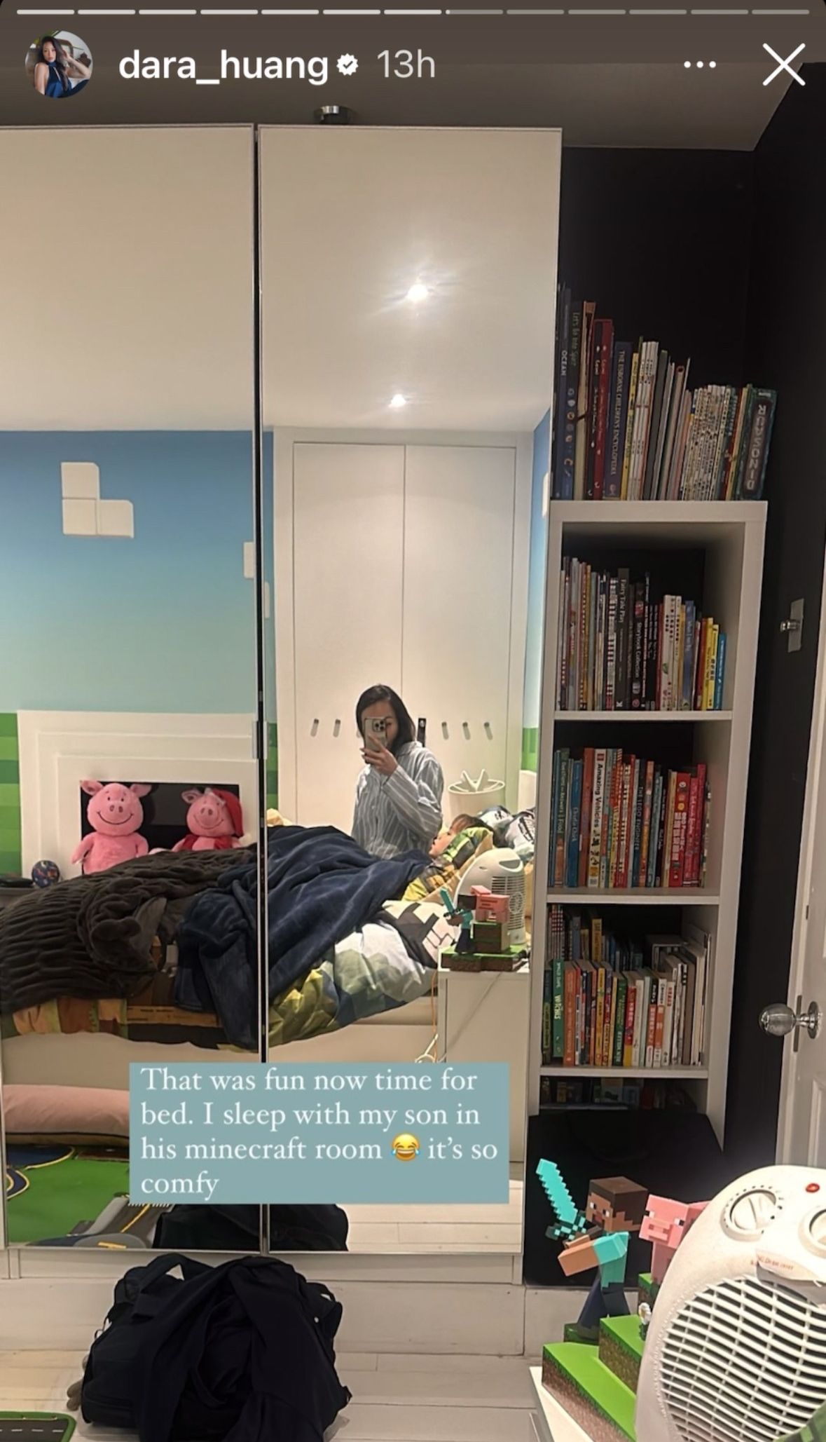 Dara Huang and Wolfie