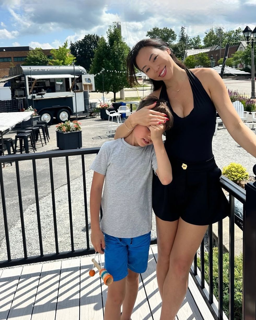 Dara Huang and Wolfie