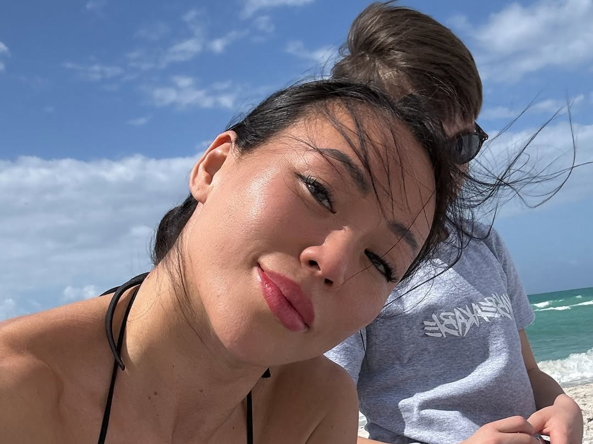 Dara Huang and Wolfie