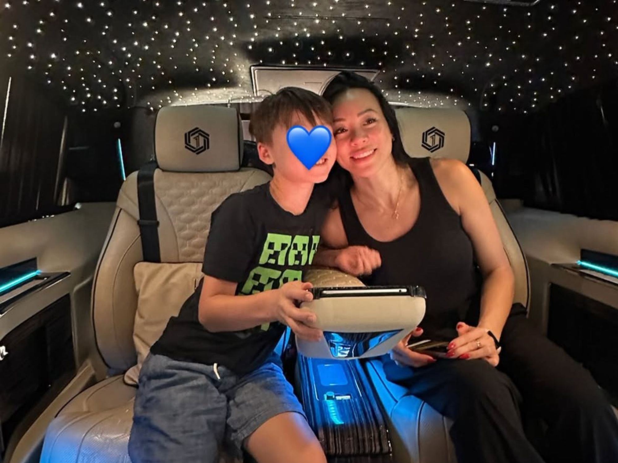 Dara Huang and Wolfie