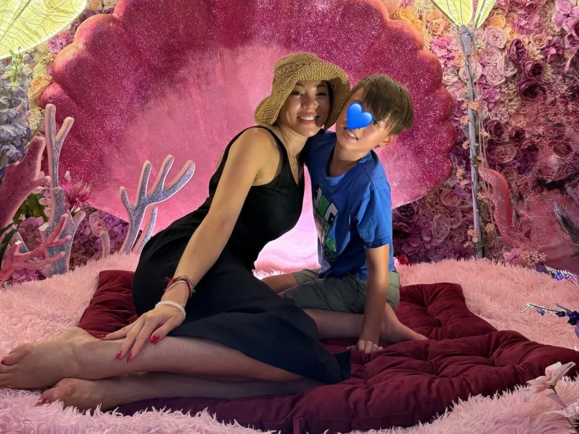 Dara Huang and Wolfie