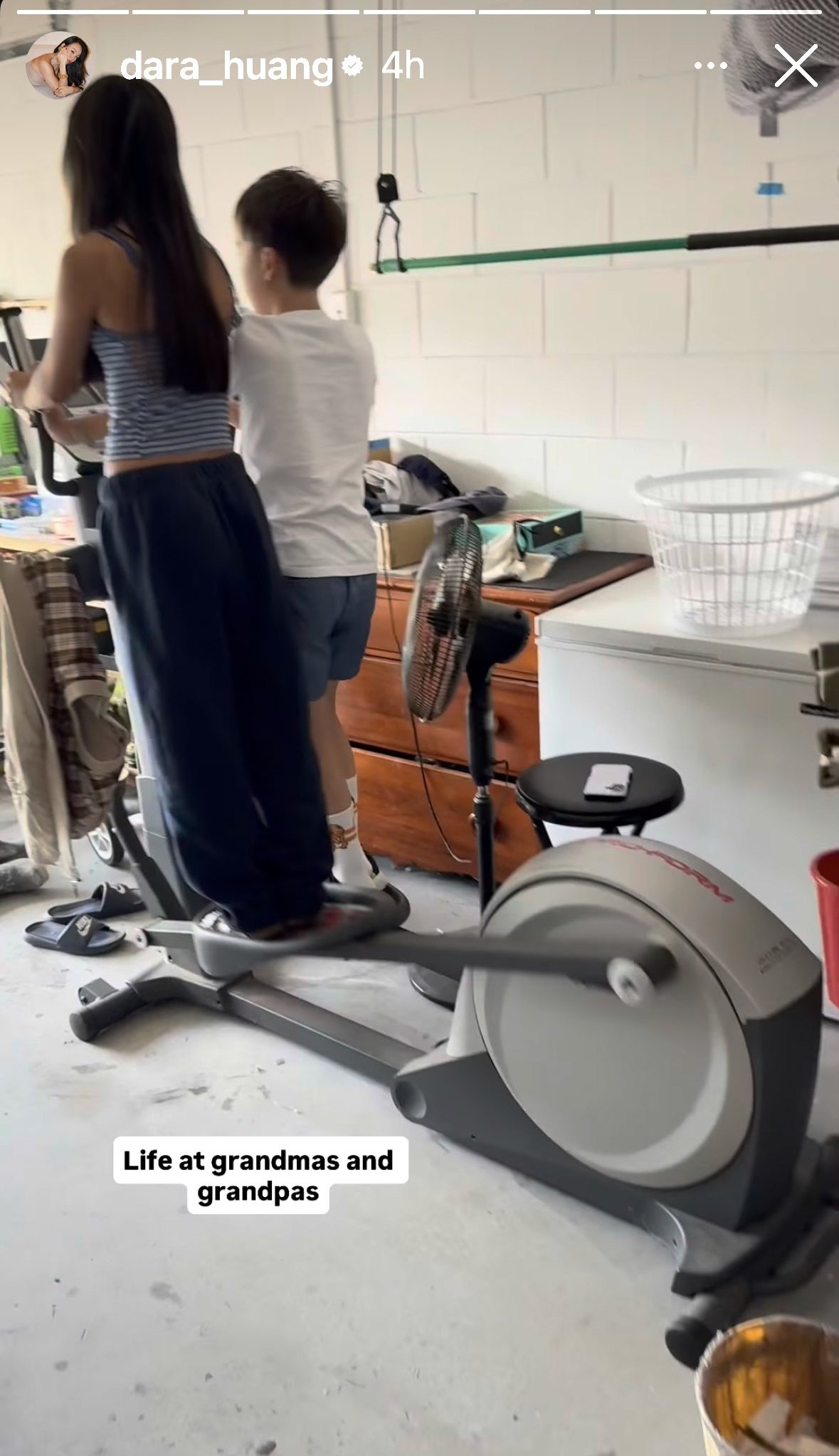 Dara Huang and Wolfie