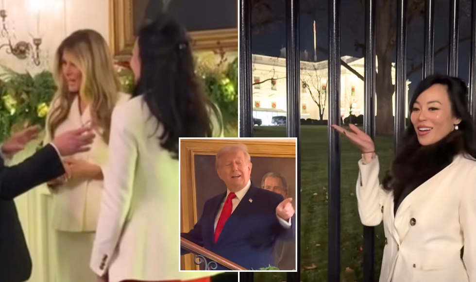 Dara Huang, Donald and Melania Trump