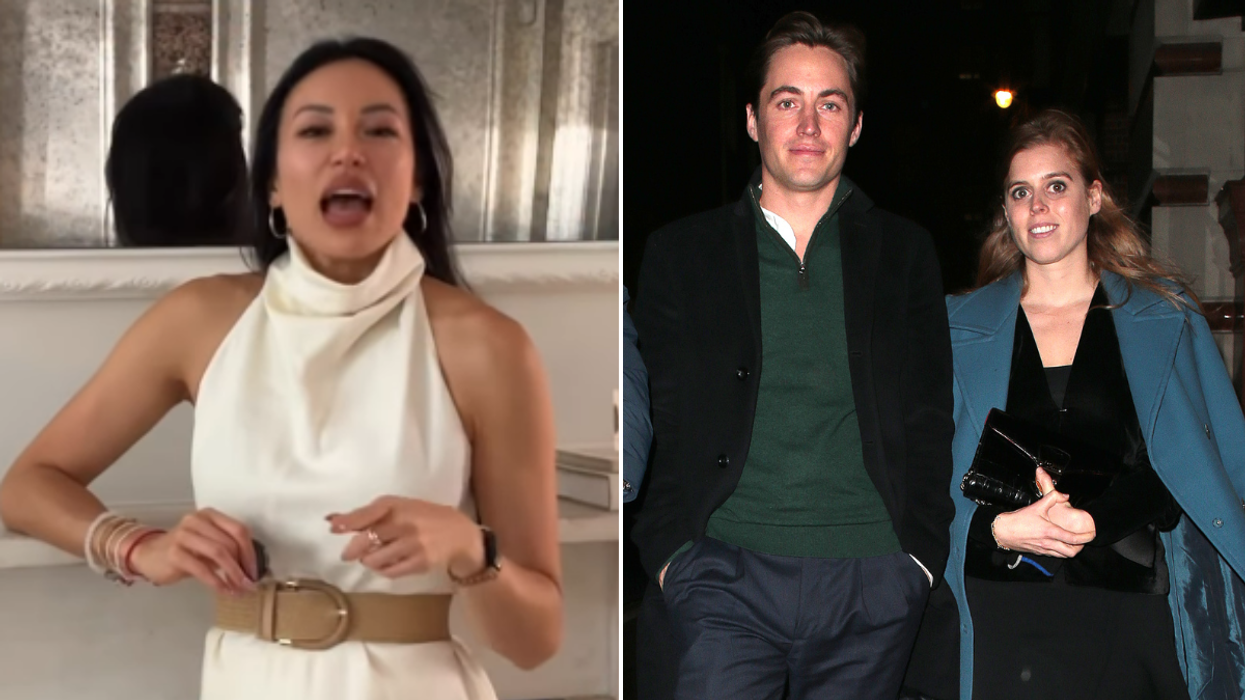 Dara Huang, Edoardo Mapelli Mozzi and Princess Beatrice