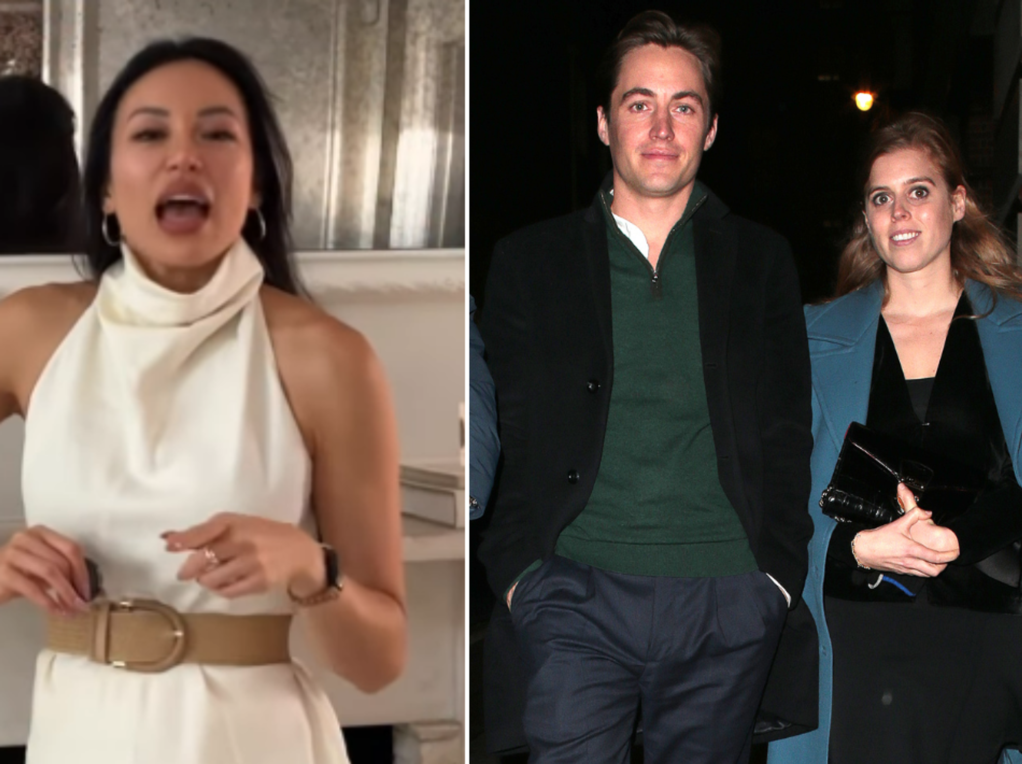 Dara Huang, Edoardo Mapelli Mozzi and Princess Beatrice