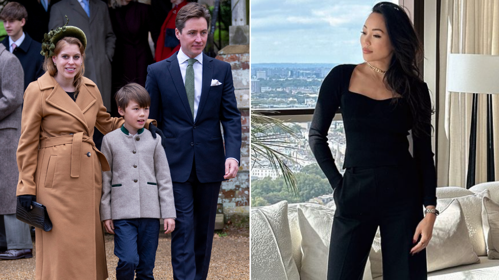 Dara Huang, Princess Beatrice, Edoardo Mapelli Mozzi and Christopher Woolf