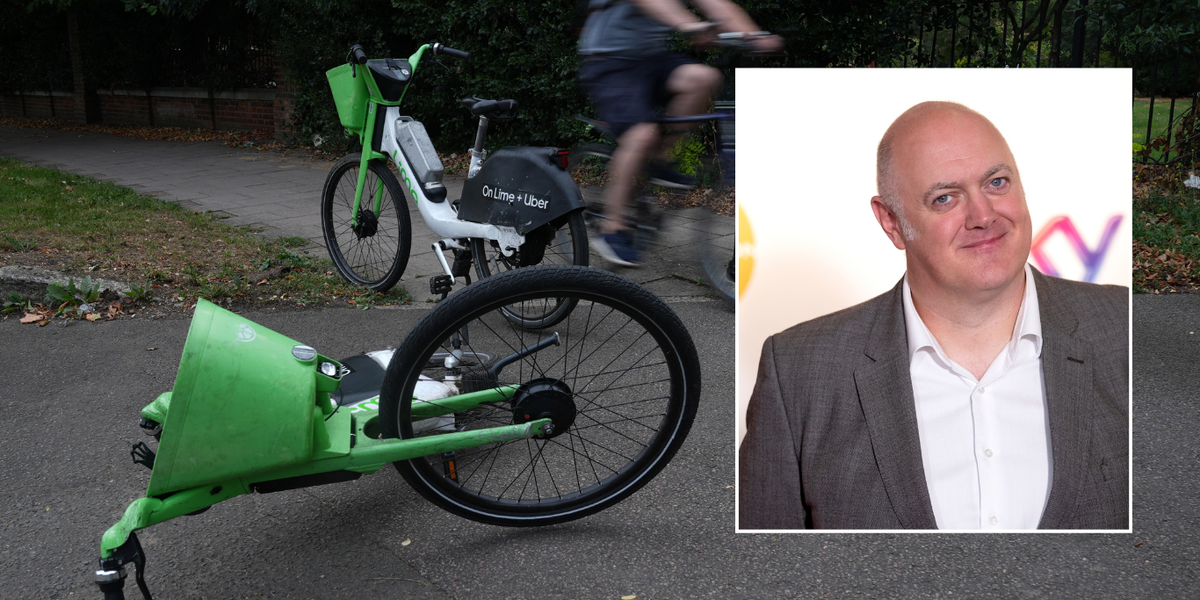 NextImg:Dara Ó Briain slams electric bike rules clogging up popular travel routes - 'Every bridge is Checkpoint Charlie!'