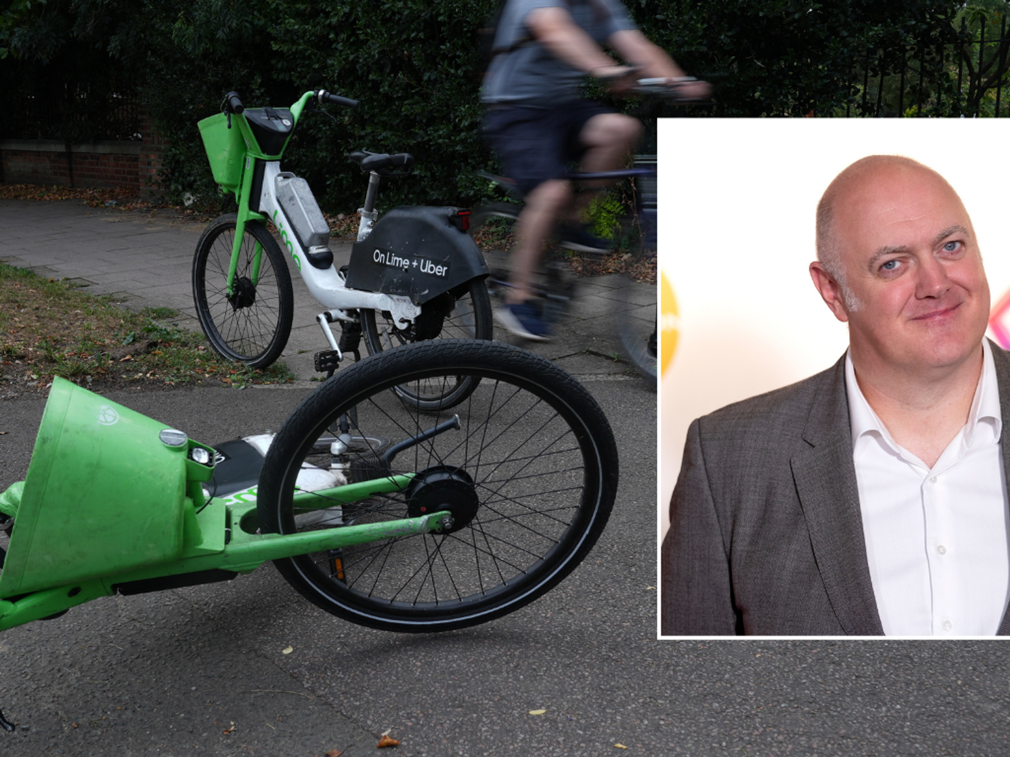 Dara Ó Briain and e-bikes