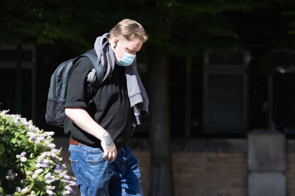 Darren Hurrell arrives at Wood Green Crown Court, London, where he and Lauren Saint George are charged with the murder of their baby daughter 10-week-old Lily-Mai Saint George, who died on February 2 2018. Picture date: Tuesday June 14, 2022.