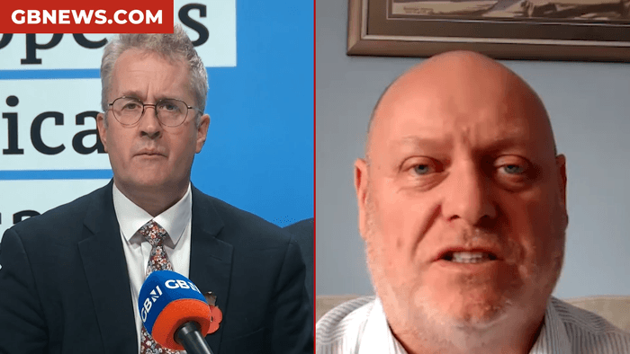 Dave Penman speaks to GB News' Christopher Hope