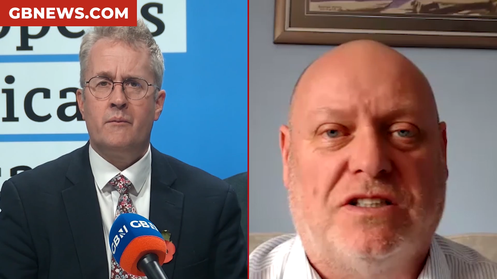 Dave Penman speaks to GB News' Christopher Hope