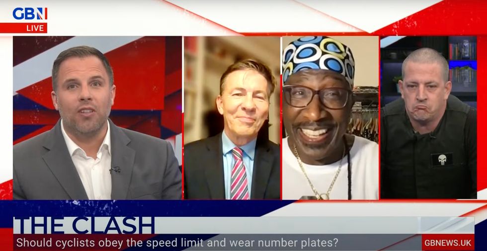 Dave Sherry appeared with Andrew Pierce and Mr Motivator on Dan Wootton Tonight