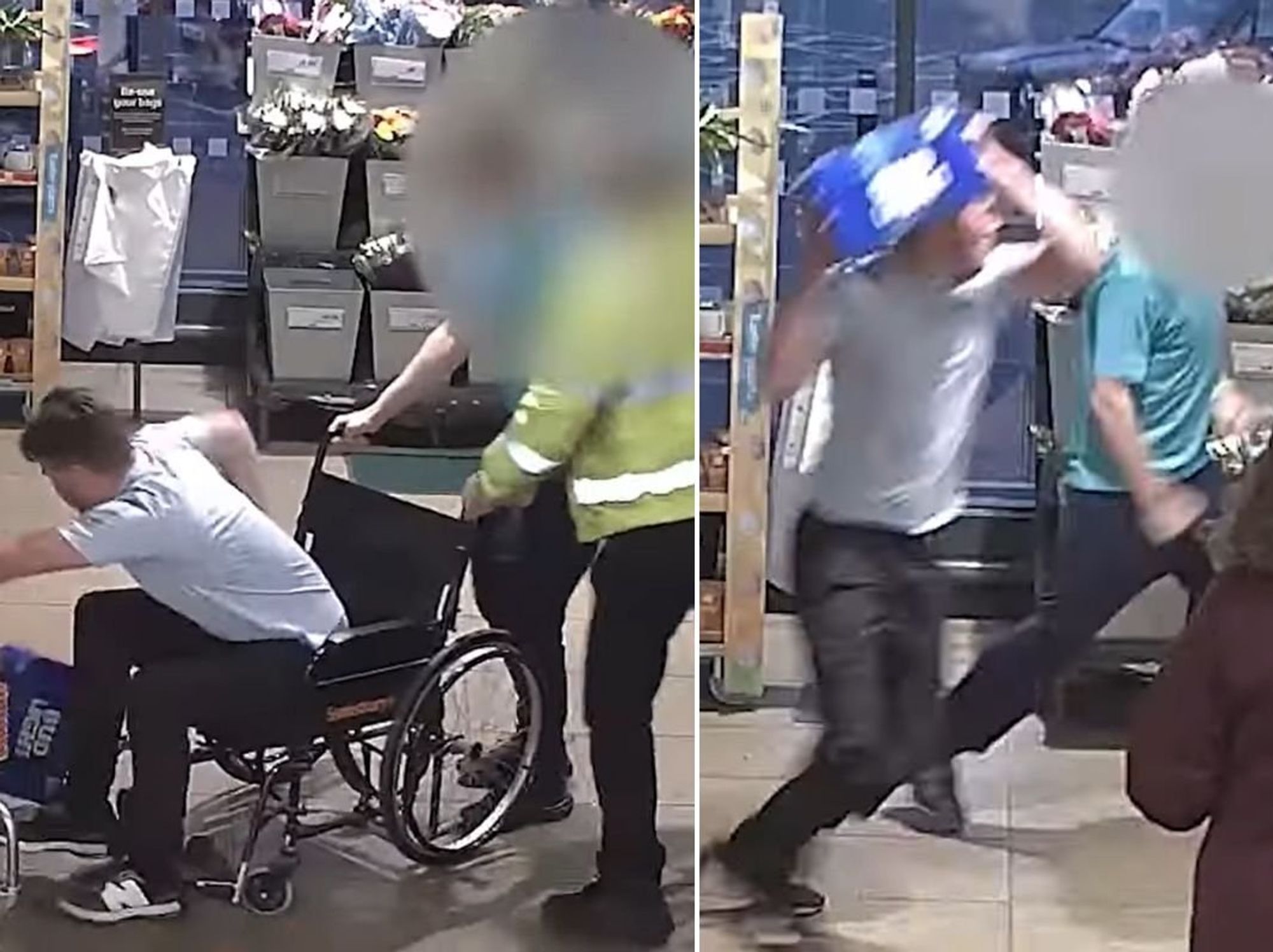 Davey Brown assualted Sainsbury's security aftter his attempt to steal beer while posing as someone in a wheelchair was rumbled