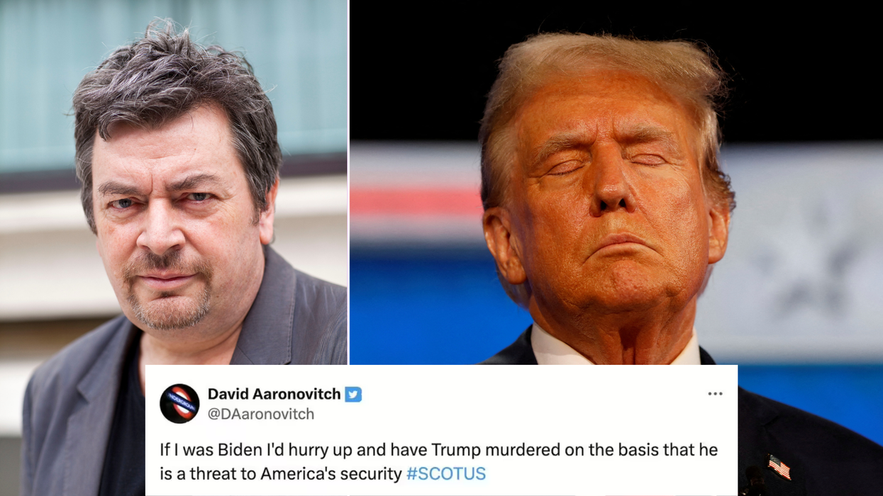 David Aaronovitch/his tweet/Donald Trump
