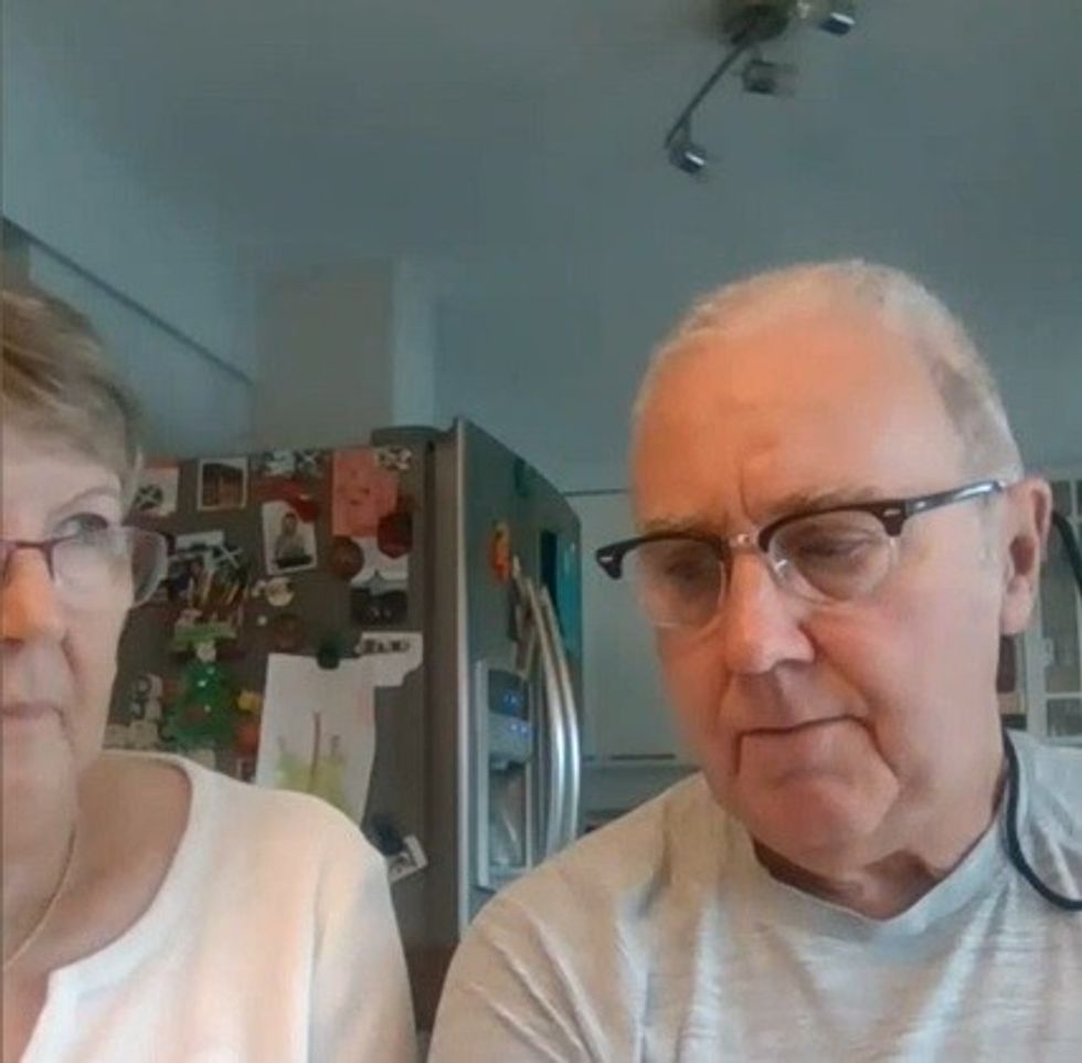 David and Elizabeth Currie in Canada