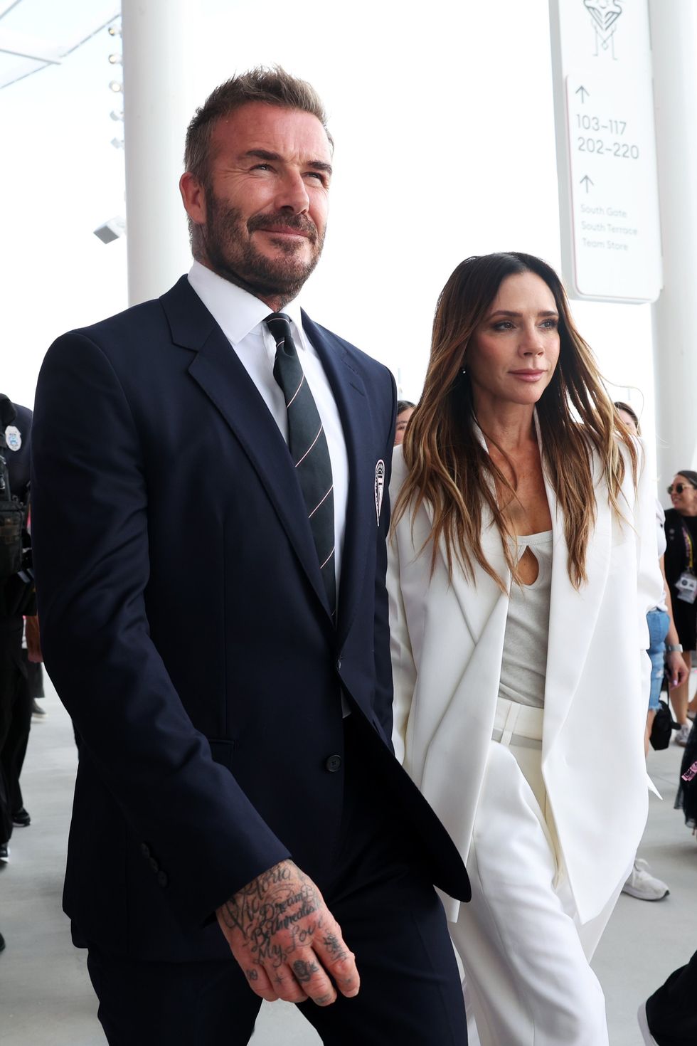 David and Victoria Beckham