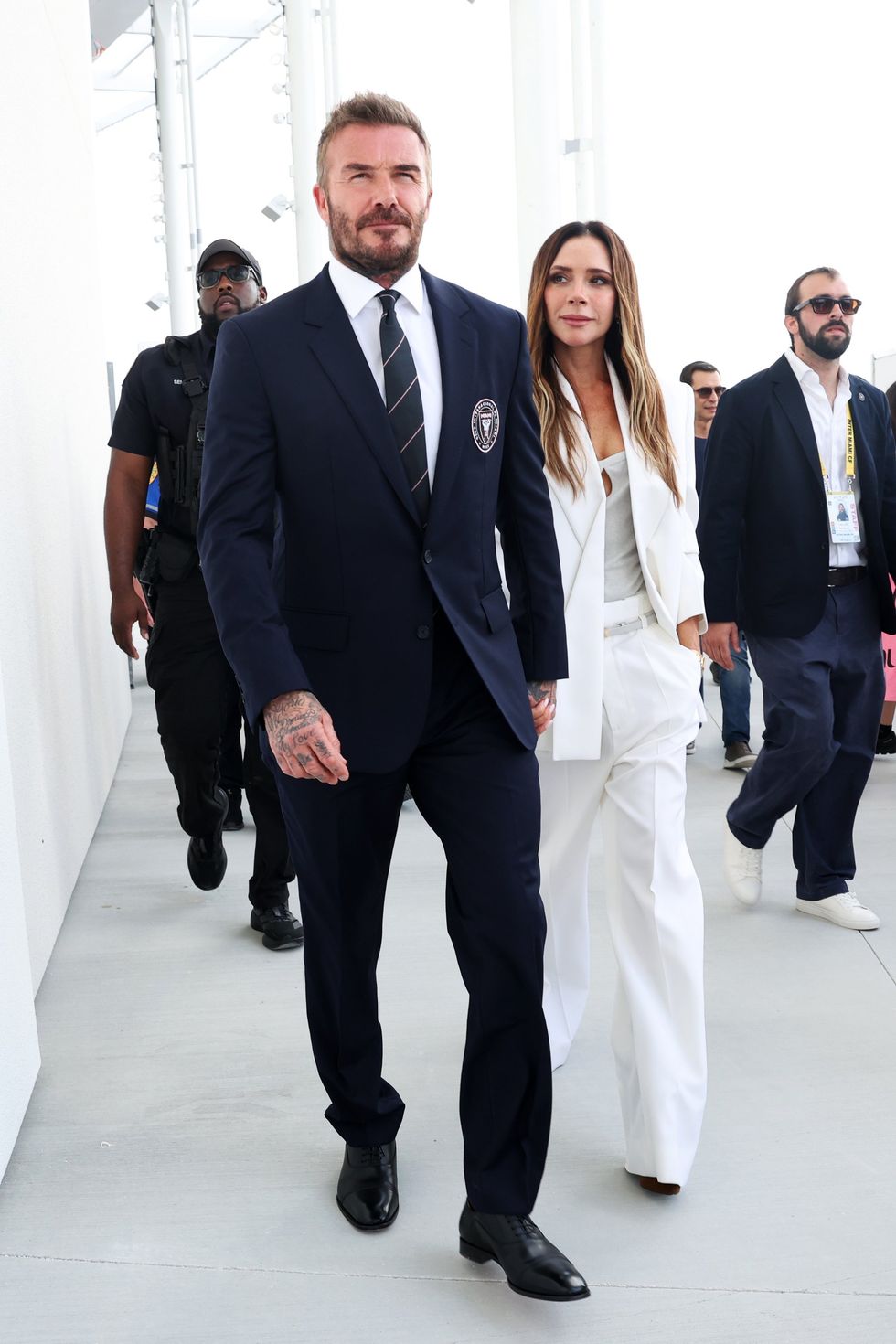 David and Victoria Beckham