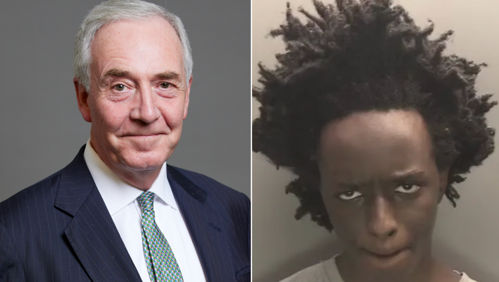 David Anderson (left),  Axel Rudakubana (right)