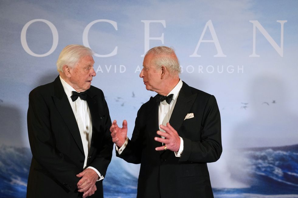David Attenborough and King Charles