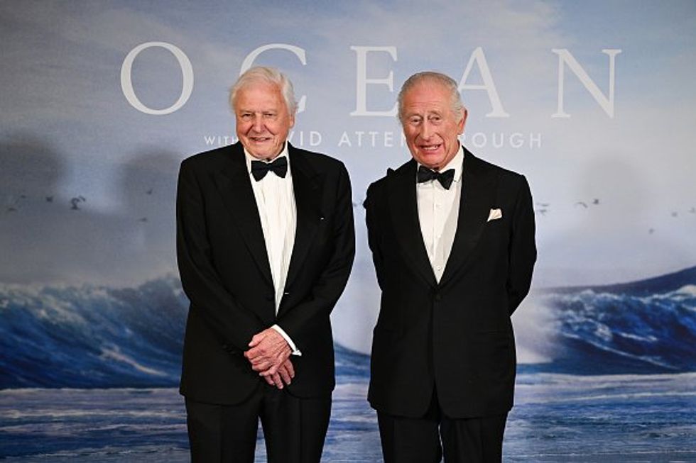 David Attenborough and King Charles