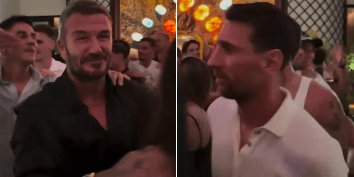 David Beckham and Lionel Messi’s MLS celebrations revealed as fans react to awkward scenes David Beckham and Lionel Messi’s MLS celebrations revealed as fans react to awkward scenes