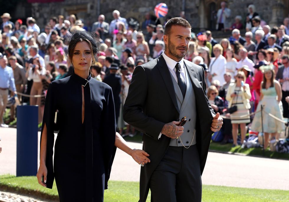 David Beckham and Victoria Beckham
