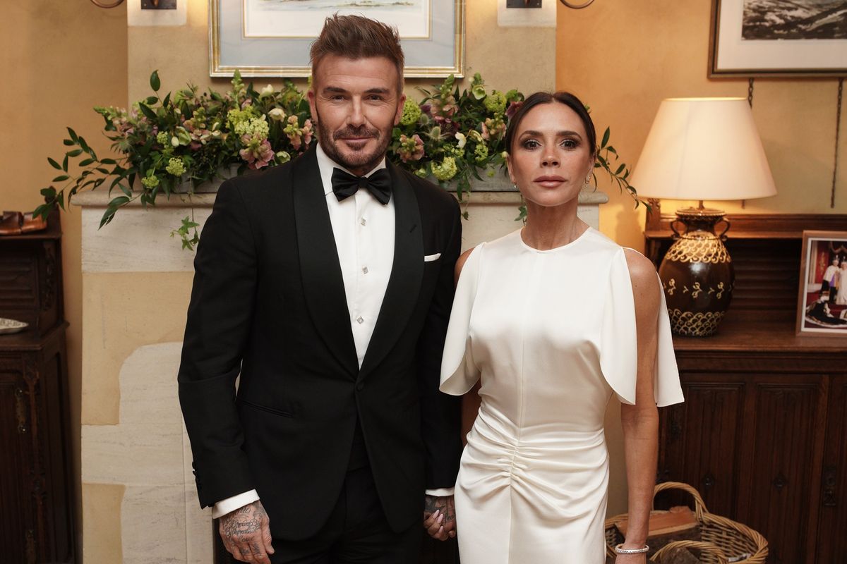 David Beckham and Victoria Beckham