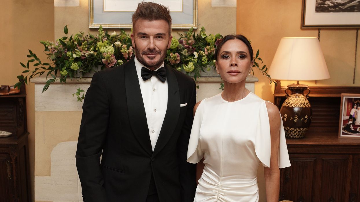 David Beckham and Victoria Beckham