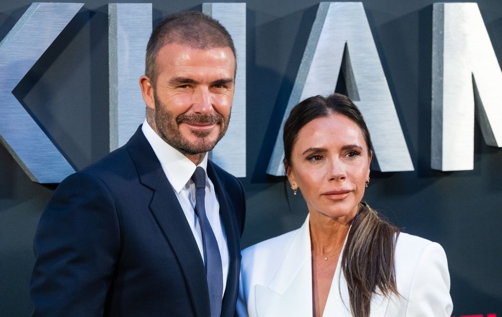 David Beckham Victoria Beckham