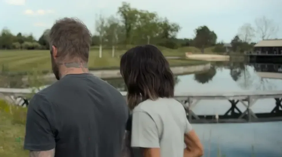 David Beckham Victoria Beckham