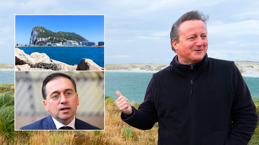 David Cameron/Gibraltar/Jos00e9 Manuel Albares