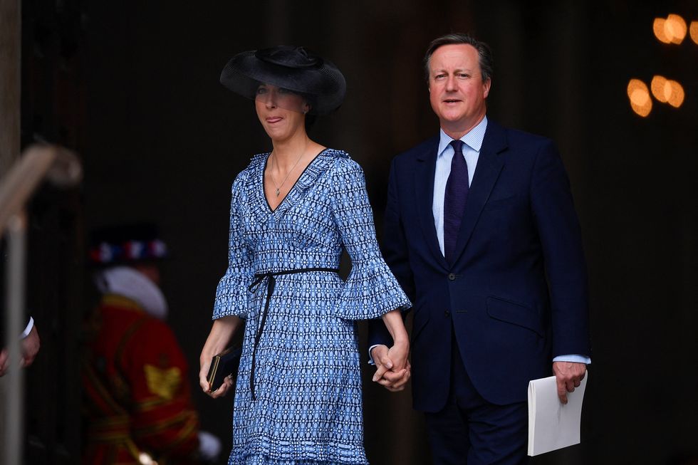 David Cameron was urged to get tested by his wife, Samantha\u200b
