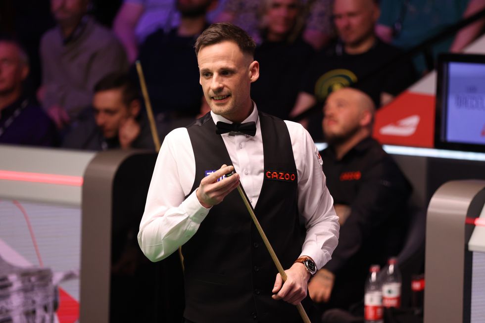David Gilbert won the last four frames to progress