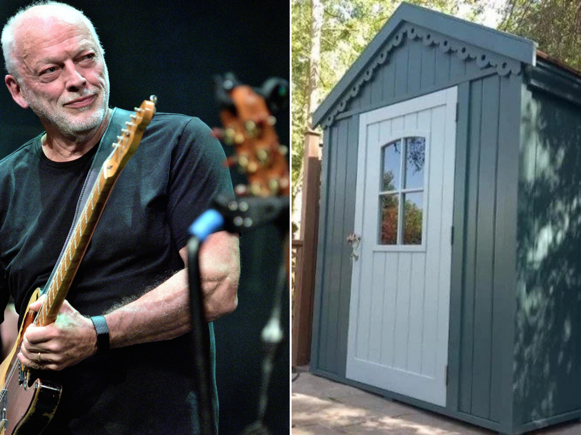 David Gilmour's shed