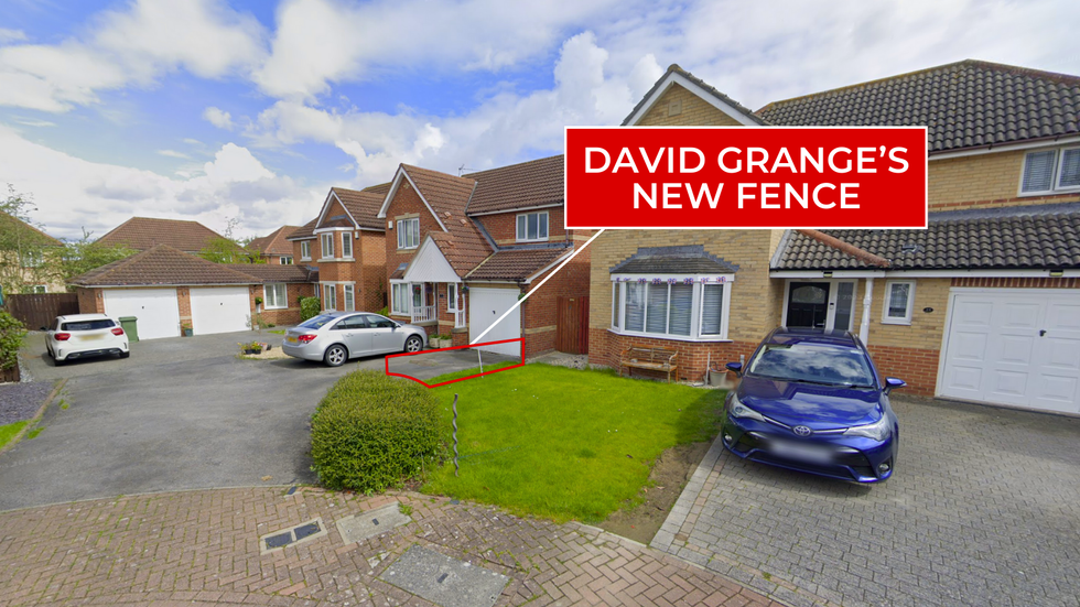 David Grange's fence